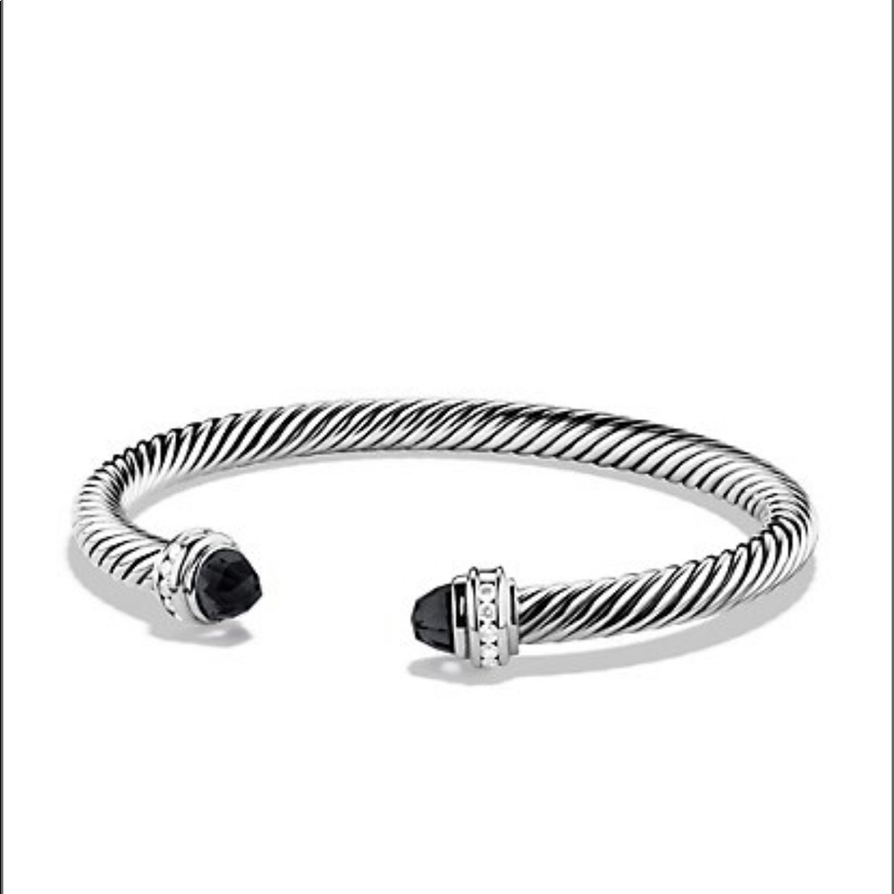 david yurman onyx diamond bracelet